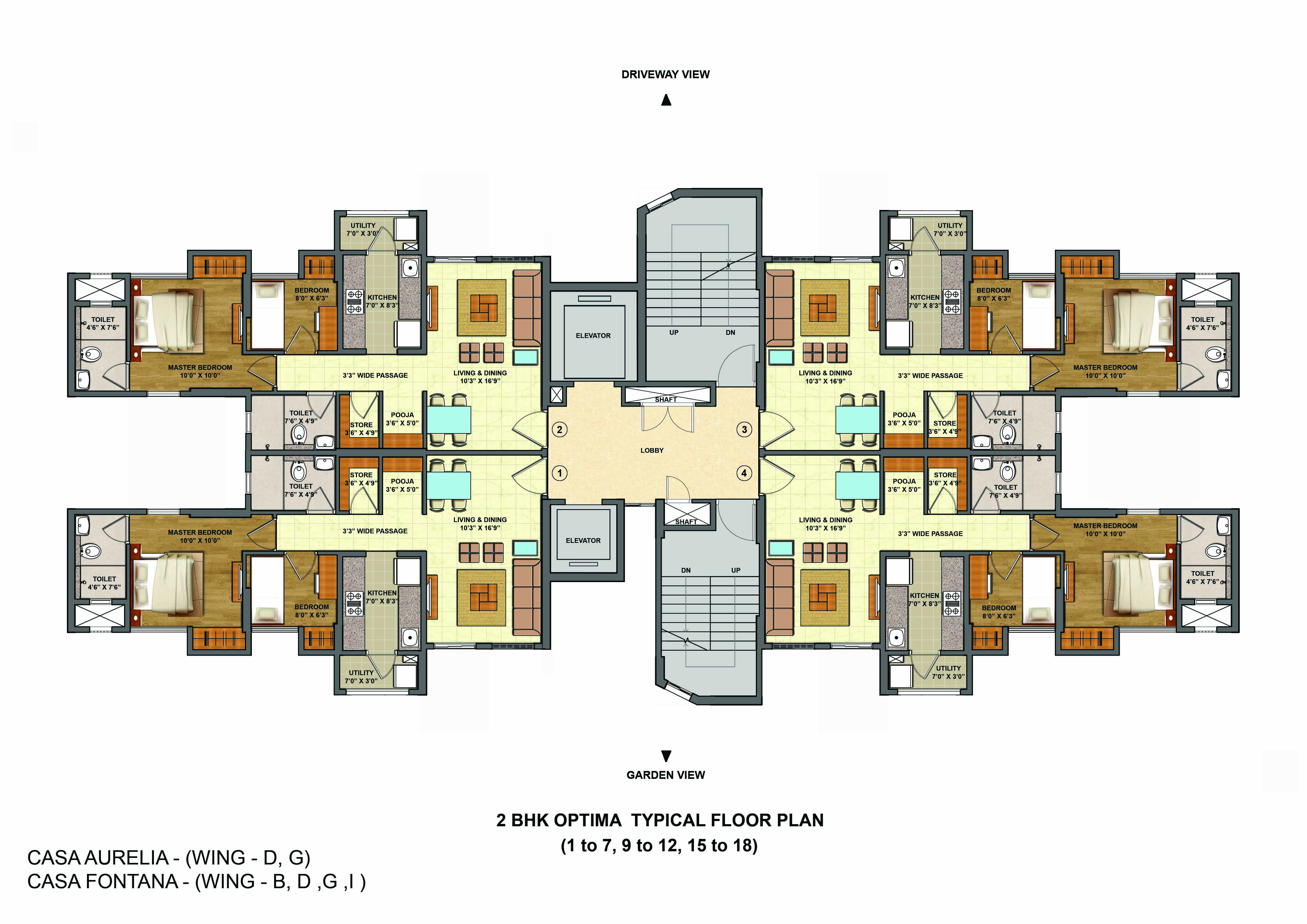 Lodha Palava City Floor Plan