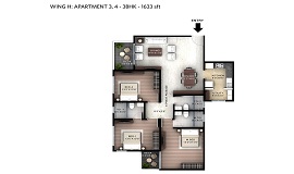 House of Hiranandani Devanahalli Floor Plan