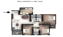 House of Hiranandani Devanahalli Floor Plan