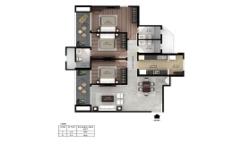 House of Hiranandani Devanahalli Floor Plan