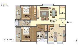 Lodha Meridian Floorplan