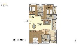Lodha Meridian Floorplan
