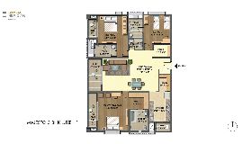 Lodha Meridian Floorplan