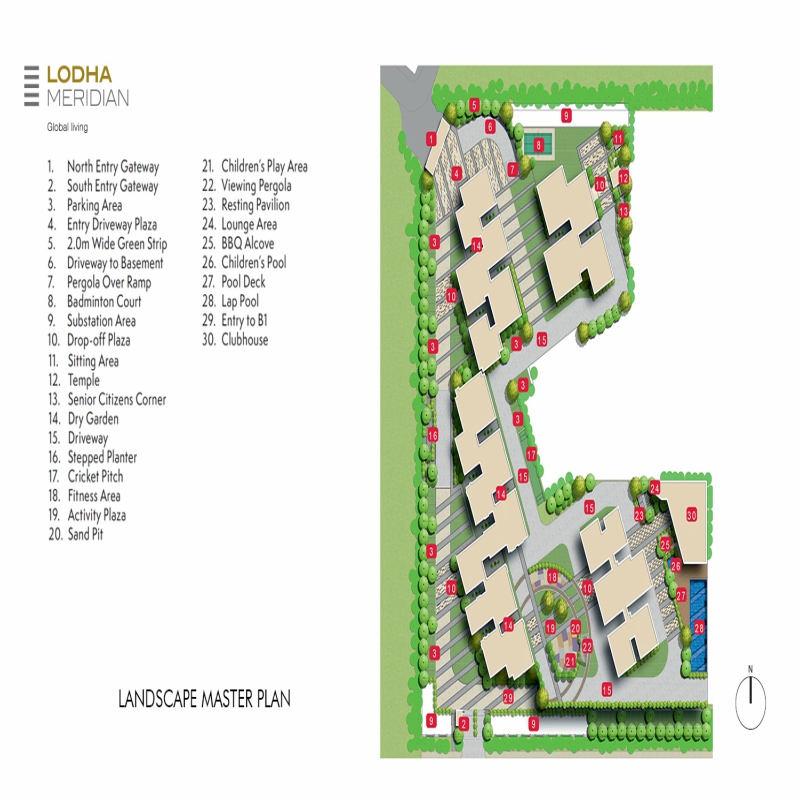 Lodha Meridian Master Plan