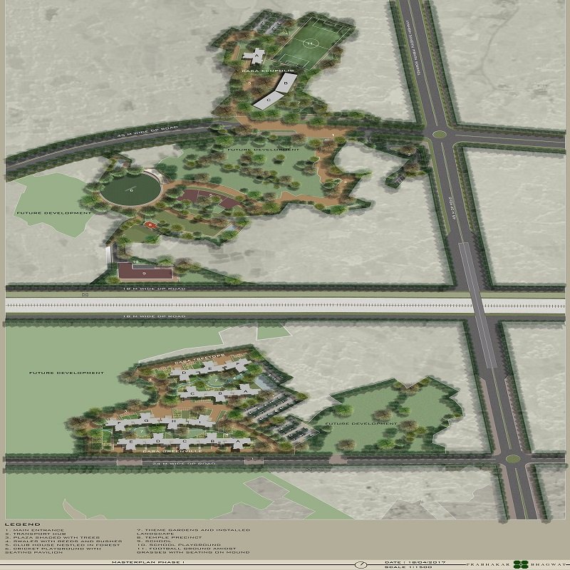 Lodha Upper Thane Master Plan