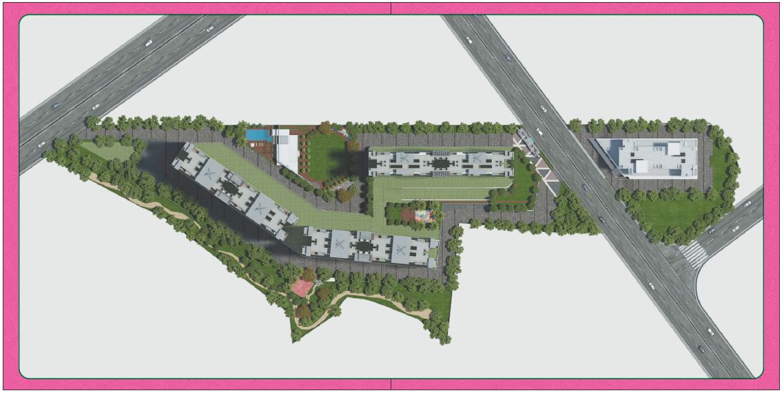 Paranjape Trident Towers Master Plan