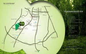 Sobha Forest View Location Map