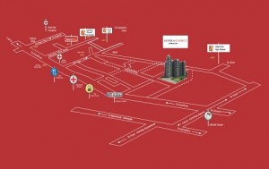 Sobha Garnet Location Map