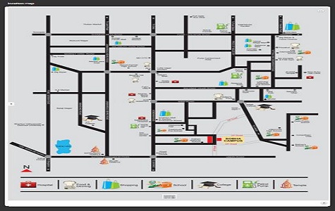 Sobha Orion Location Map