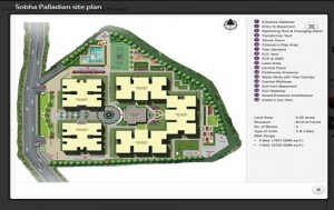sobha Palladian Master Plan
