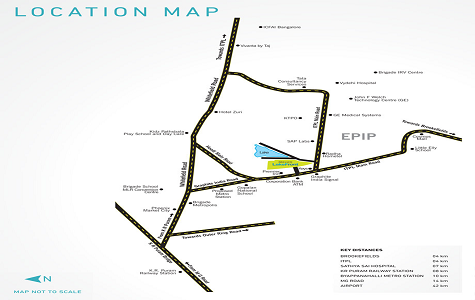 Brigade Lakefront Location Map