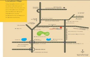 Brigade Northridge Location Map