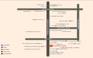 Brigade Panorama Location Map