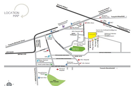 Purva 270 Location Map