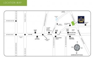 Purva High Crest Location Map