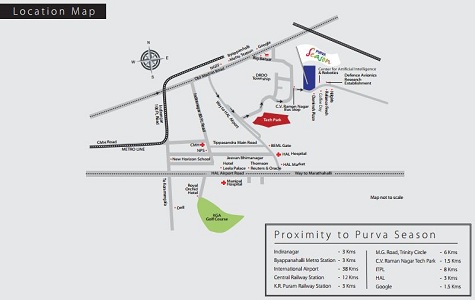 Purva Season Location Map