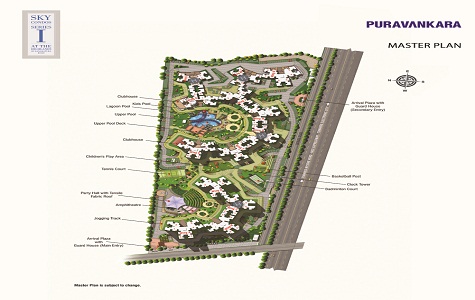 Purva Sky Condos Master Plan