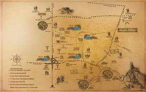 Sobha City Casa Paradiso Location Map