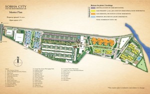 Sobha City Mykonos Master Plan
